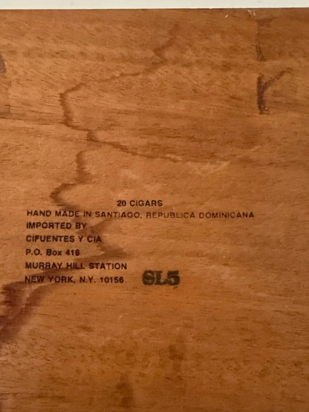 Vintage Partagas Limited Reserve Royale Cigar Box Wooden Humidor Presentation Bo